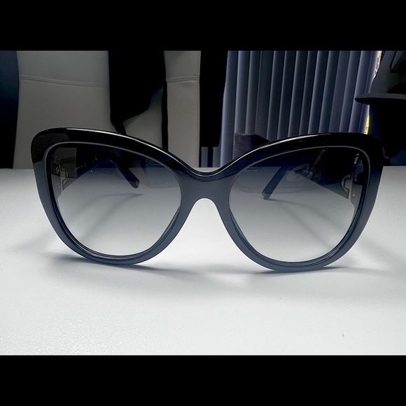 LOUIS VUITTON
Black Speckling Acetate Frame Soupcon Sunglasses-Z0682W - Picture 6 of 7